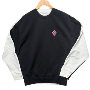 Marcelo Burlon County Of‎ Milan Colorblock Cross Logo Sweatshirt Size Small NWOT